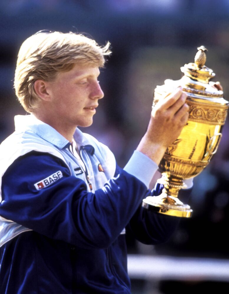 Wann hat Boris Becker Wimbledon das erste Mal gewonnen?